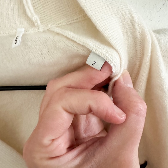 Sandro Wool Cashmere Gaston V-Neck Sweater 2/M - Picture 3 of 6